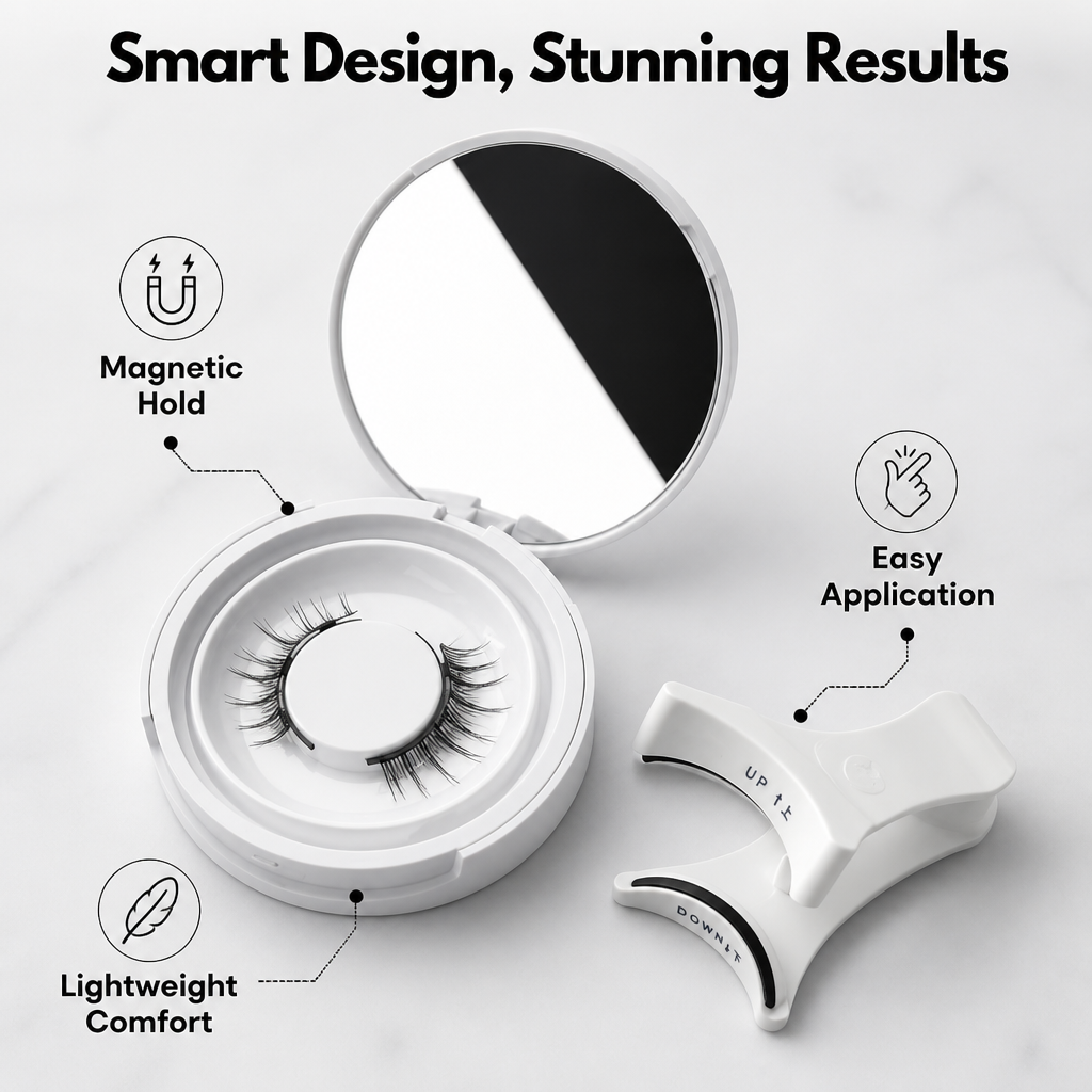 Qevrissa™ Magnetic Kit — Effortless Glam That Commands Attention All Day Long
