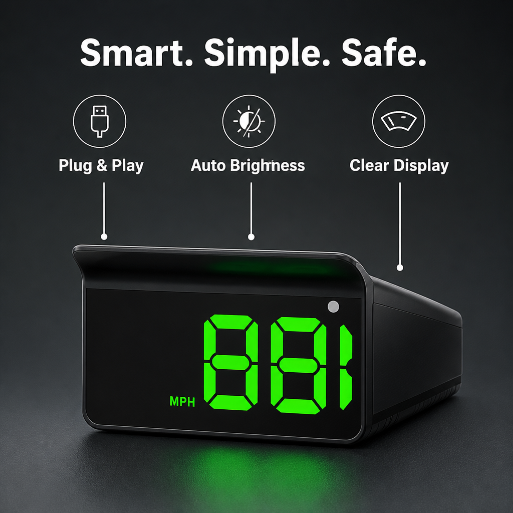 SpeedSight™ — Keep Your Eyes on the Road and Drive with Unshakable Confidence
