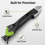 VersaSeal™ Master Scraper — Effortless Sealant Removal for Flawless, Scratch-Free Surfaces Every Time