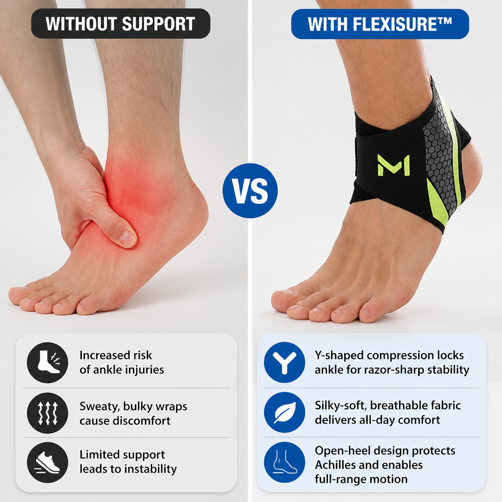 FlexiSure™ — Feel Rock-Solid Support That Sets You Free to Move Fearlessly