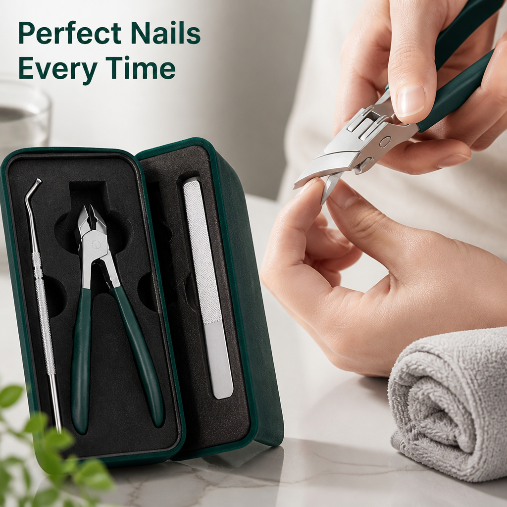 NailSculpt™ — Effortless Precision for Perfectly Shaped Thick Nails Every Time