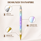 ColorLuxe™ Dual-Tip Nail Art Pens — Unleash Show-Stopping Nails That Speak Your Boldest Story