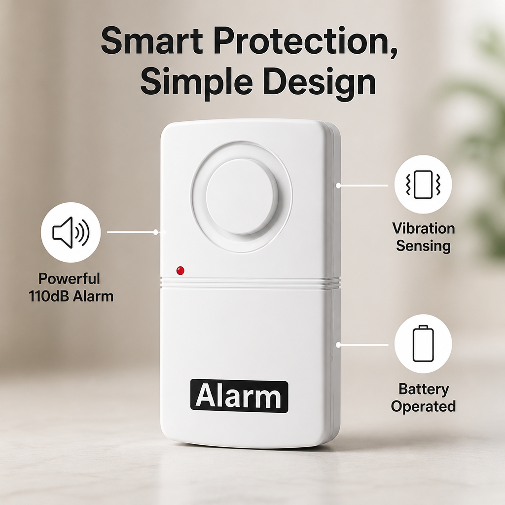SentryPulse™ — Hear the instant your doors and windows are disturbed