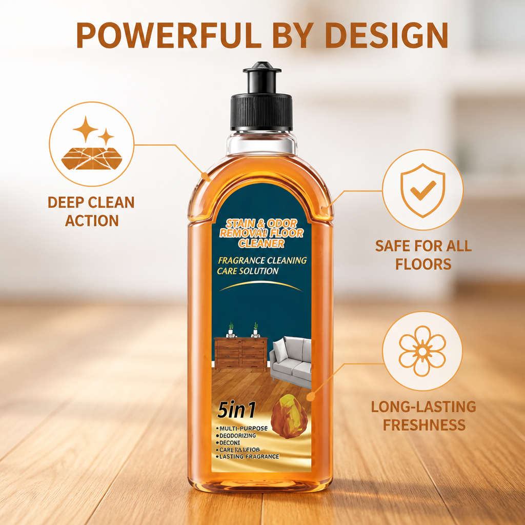 PureLuxe™ Floor Elixir — Make Every Surface Shine Instantly without Lifting a Finger