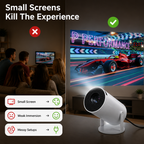VivaScreen™ — Transform Any Spot Into a Jaw-Dropping 130-Inch Cinema Experience