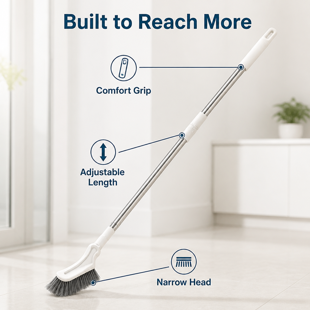 ViraSweep™ — Clean Every Nook and Cranny Without Back Pain or Strain