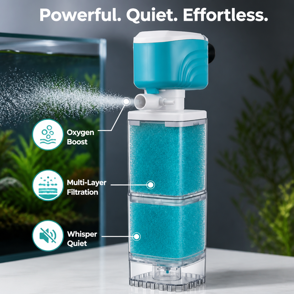 HydraPure™ — Turn Your Aquarium Into a Sparkling, Stress-Free Oasis