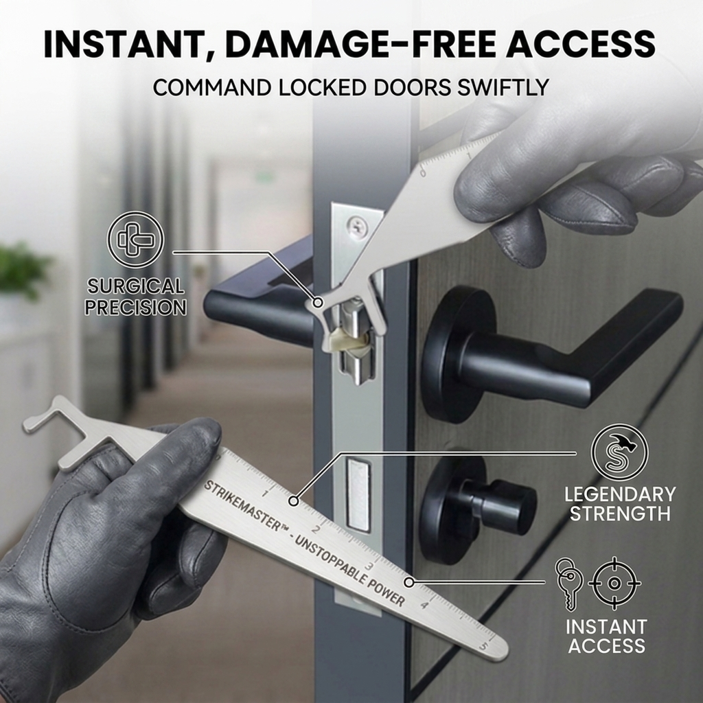 Strikemaster™ — Cut Through Any Lock with Unstoppable Precision and Power