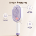 MistMellow™ — Tame Tangles with a Softer, More Comfortable Brush