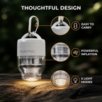 CampLuma™ — Pack Lighter, Set Up Easier, and Keep Your Campsite Glowing