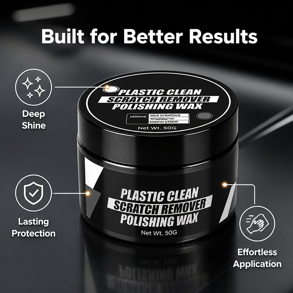 PlastiVanta™ Plastic Wax — Instantly Restore Your Car’s Glossy, Head-Turning Shine