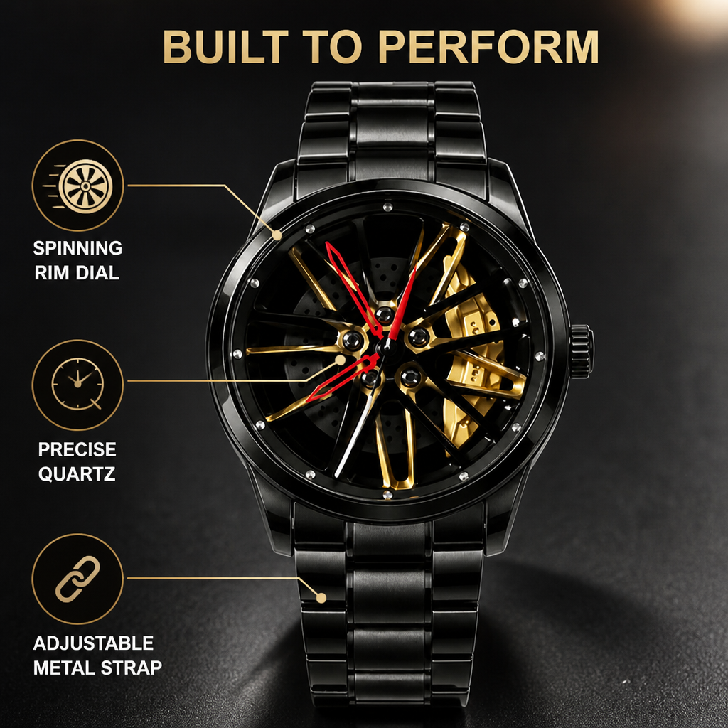 TurboSpin™ — Ignite Your Passion with Every Spin on Your Wrist