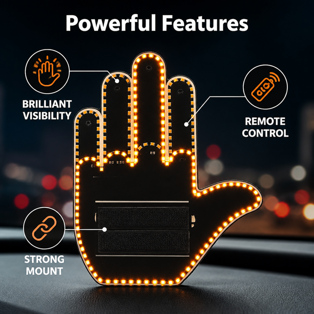 GlowSignal™ — Make Every Drive Your Loudest, Brightest Voice on the Road