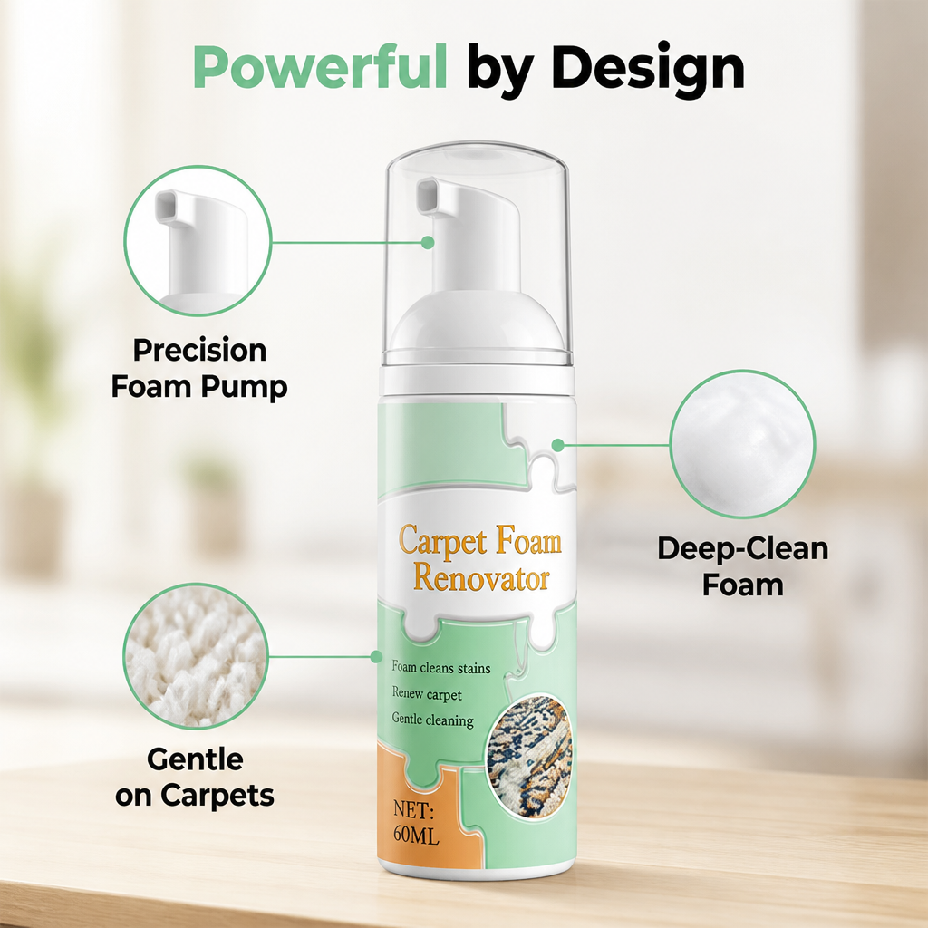 Qelvessa™ — Instantly Revive Your Carpets to Fresh, Flawless Perfection