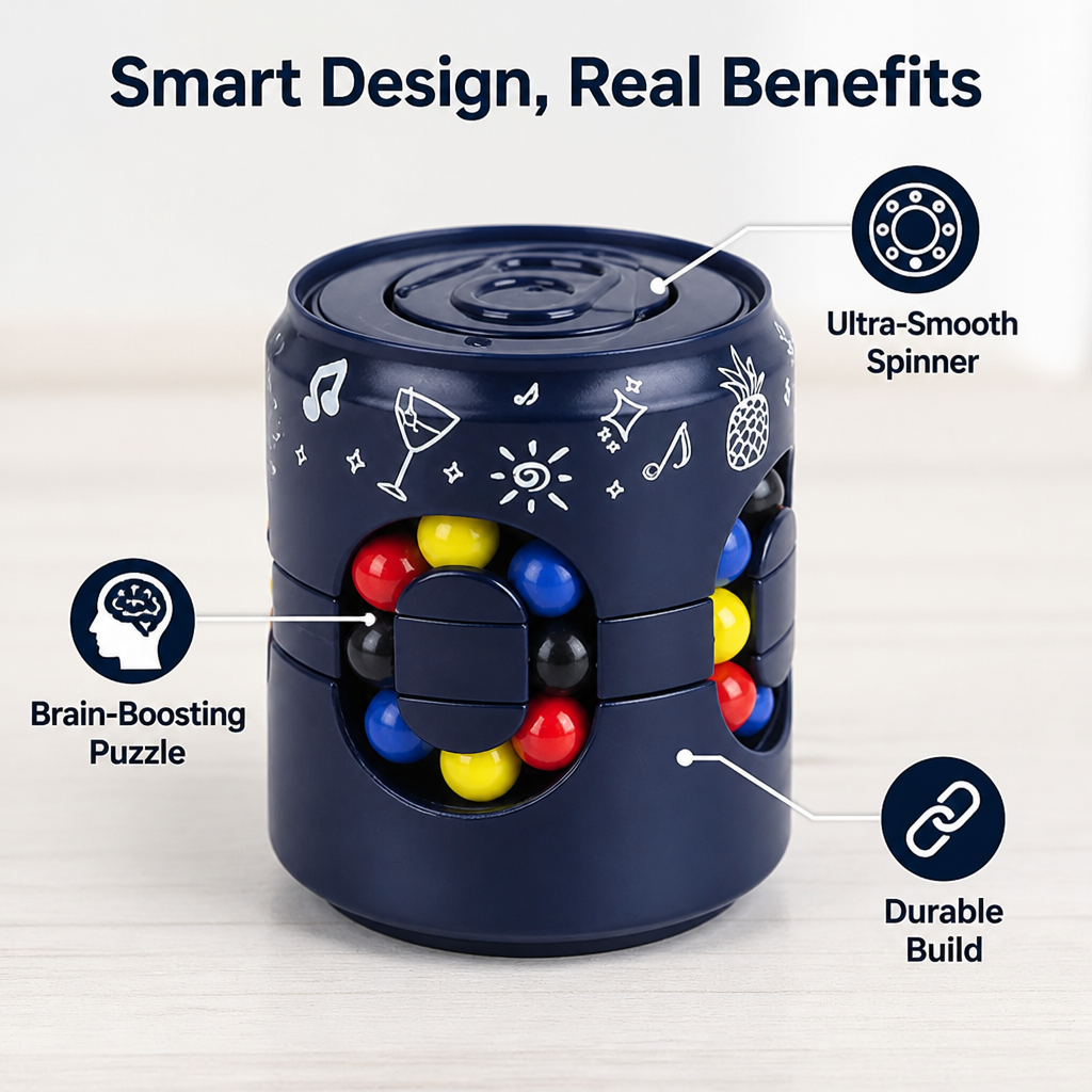 RamoraSpin™ — Crush Stress Instantly While Lightning Up Your Focus