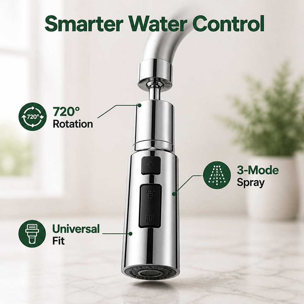 FlexiFlow™ — Take Full Control and Conquer Every Mess Effortlessly