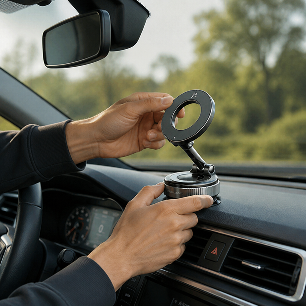 MagnetiHold™ — Drive Confidently with a Grip That Never Lets Go