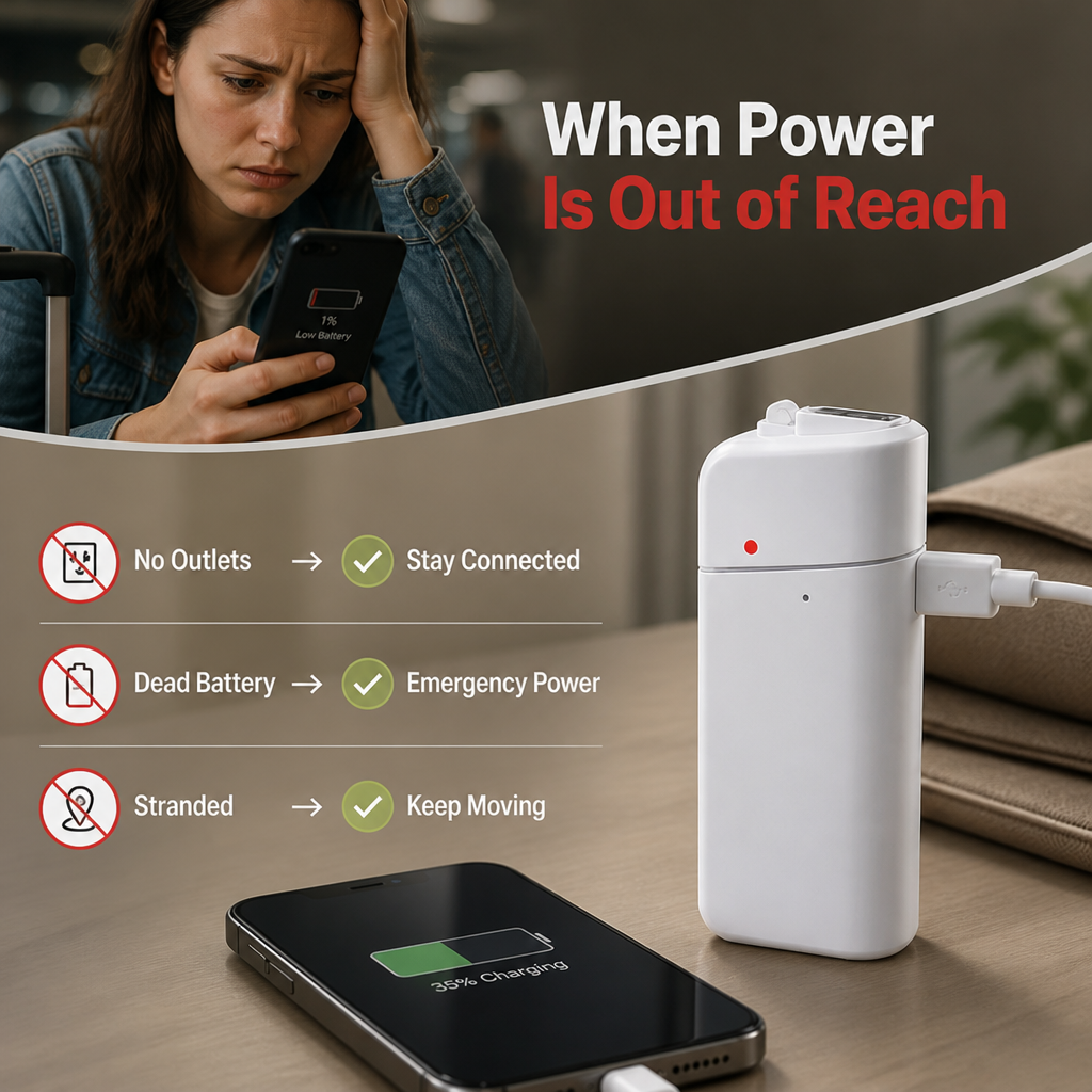 VoltReady™ — Stay Connected When You’re Far from an Outlet