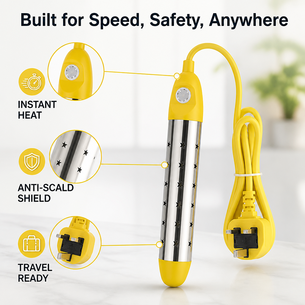 BlazeStream™ Pro — Instant, Safe Heat Wherever Life Takes You