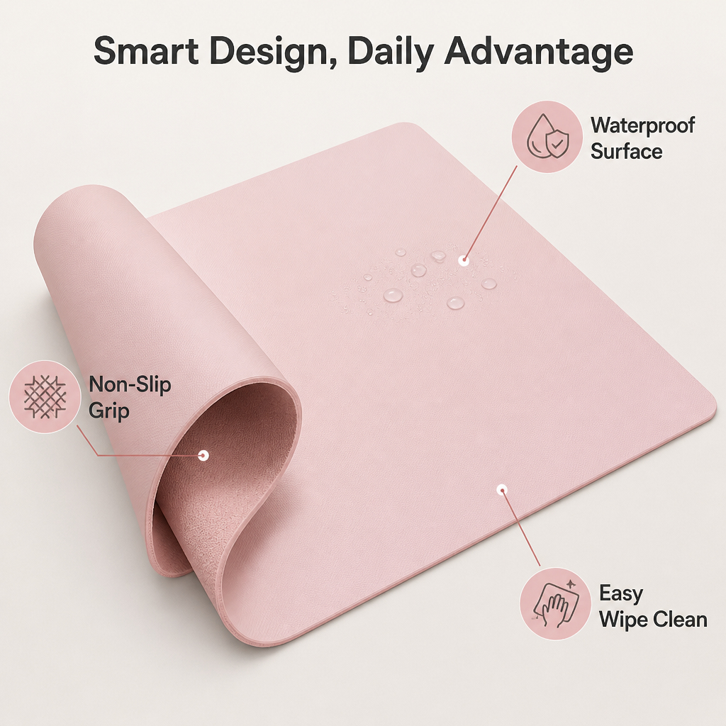 LumaMat™ — Wrap Your Desk in Soft, Steady Comfort That Lasts All Day