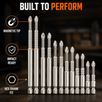 MagnaGrip™ Impact Bit Set — Command Every Screw with Magnetic Precision and Unstoppable Power