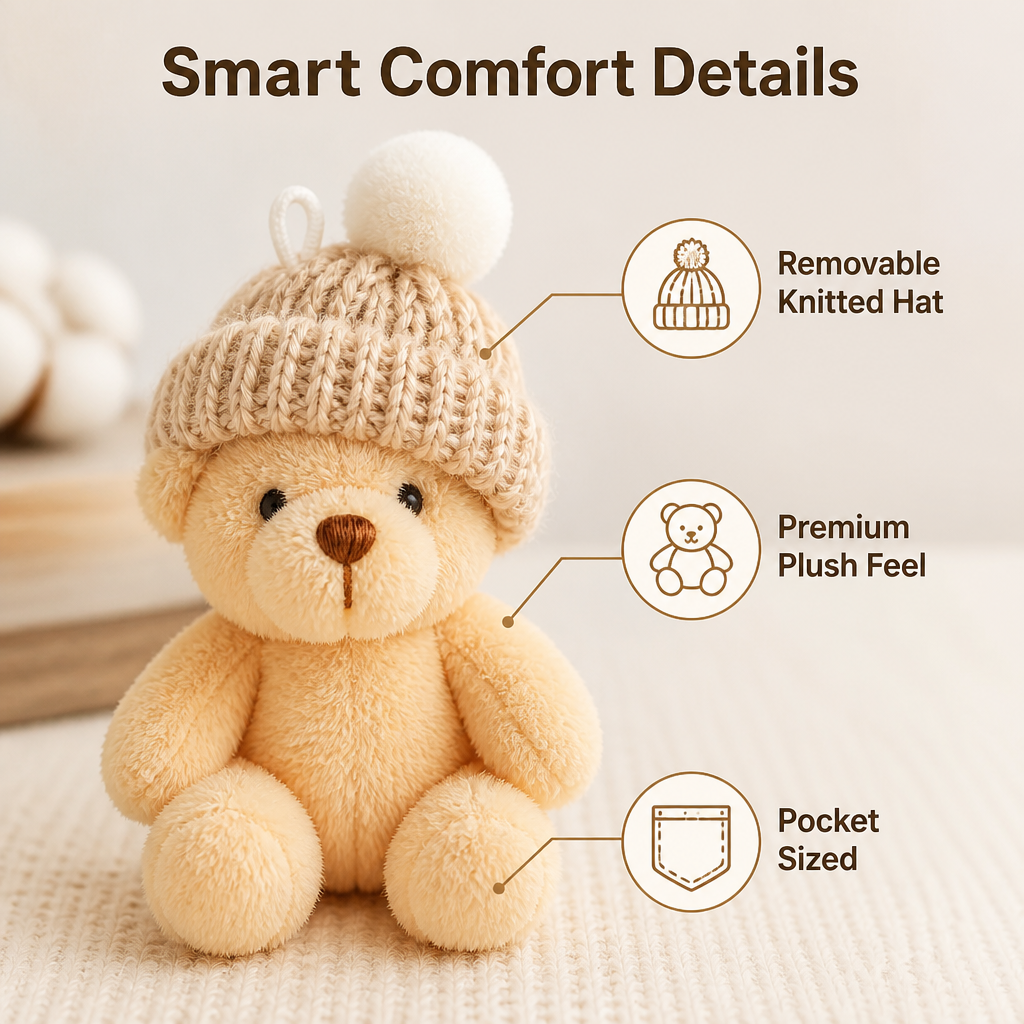 CozyCompanion™ — Your Pocket-Sized Hug of Comfort and Calm Anytime(4pcs)