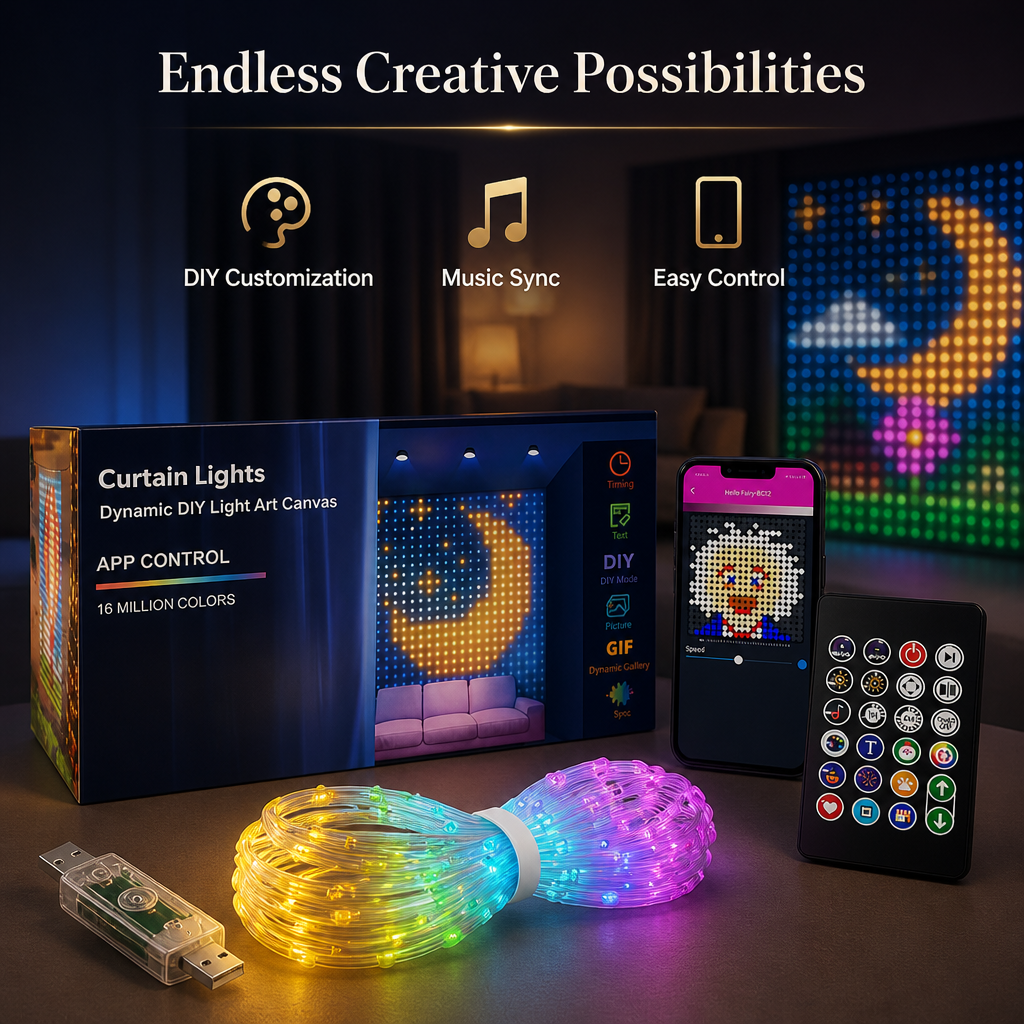 LumaCanvas™ — Turn Any Gathering Into a Colorful, Music-Synced Moment