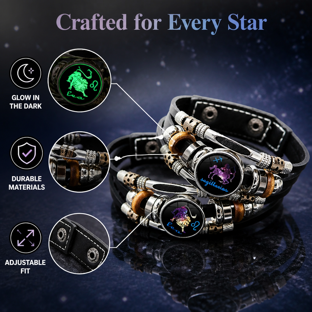 Zodiara™ — Wear Your Zodiac’s Nighttime Glow and Own Your True Power