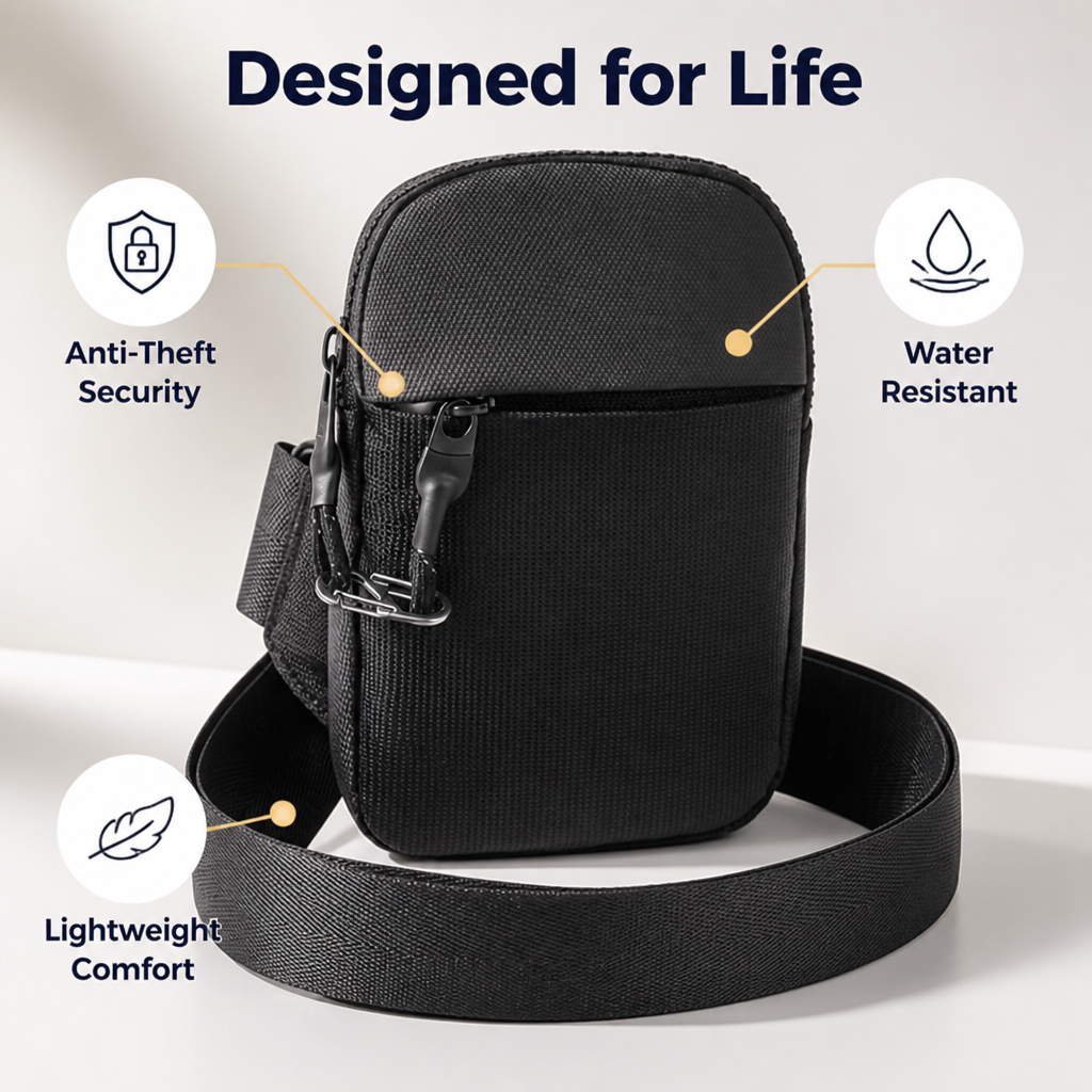 VexaCarry™ — Move Freely, Carry Smart, Look Unstoppable