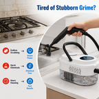 GrimeGlide™ — Blast Through Stubborn Grime, Not Your Whole Day