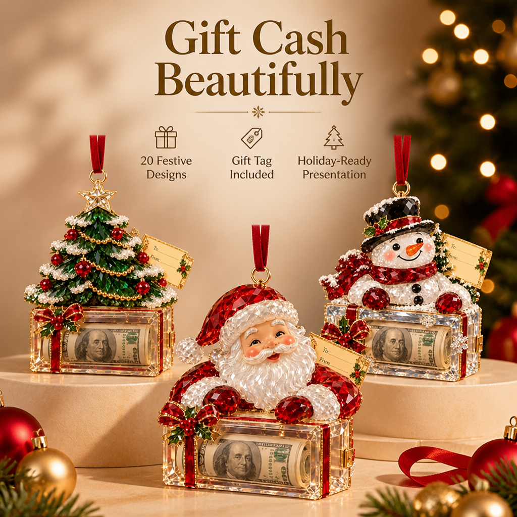 MerryGiftCharm™ — Turn Holiday Cash Into a Gift They’ll Love to Give and Receive