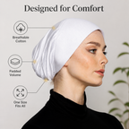 LumaSilk™ Padded Cotton Turban — Feel Fresh, Lifted, and Unstoppably Confident Every Day