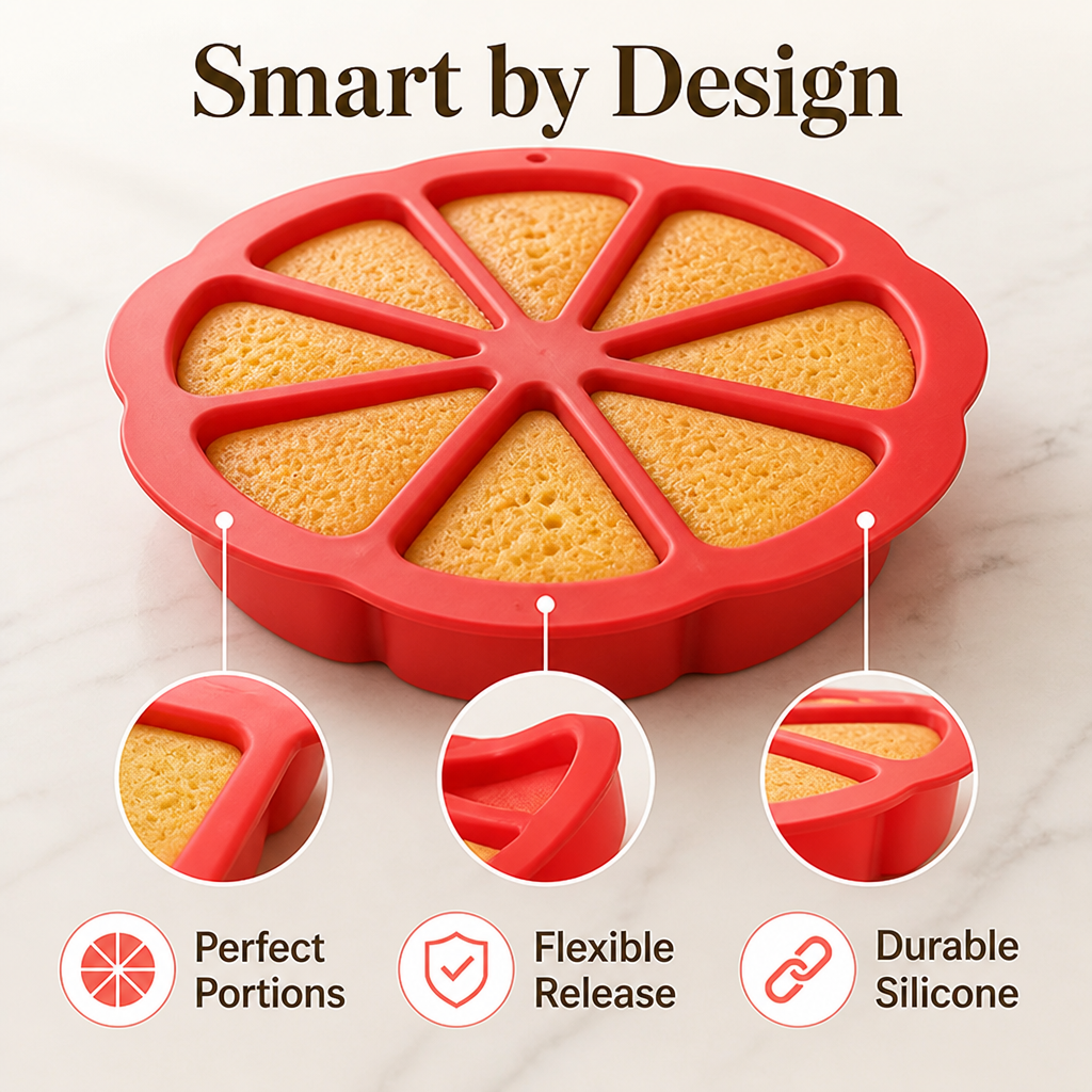 Slicevera™ — Serve Perfectly Sectioned Slices That Impress Every Time