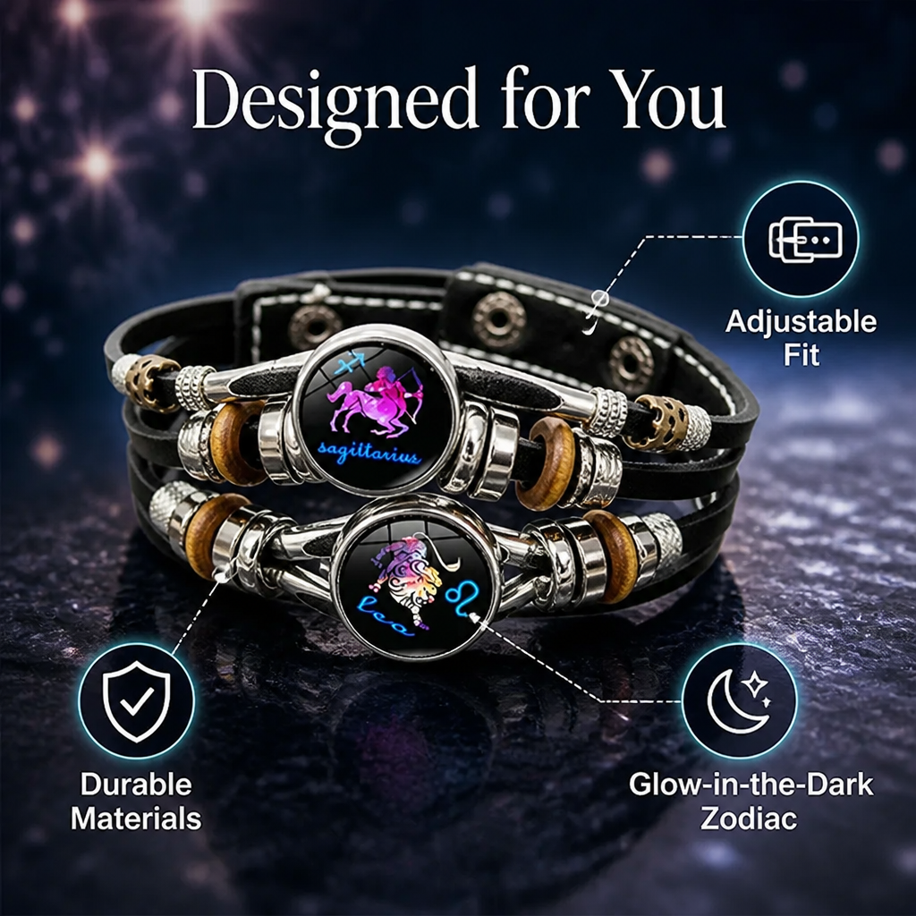 Astrevia™ Zodiac Bracelet — Ignite Your Inner Glow and Own Every Room