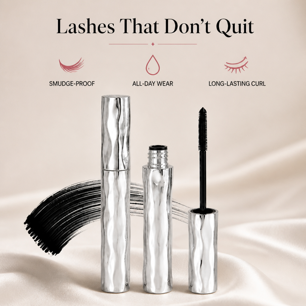 LushVanta™ Waterproof Curling Lengthening Mascara — Unstoppable Lash Power That Turns Every Eye Your Way