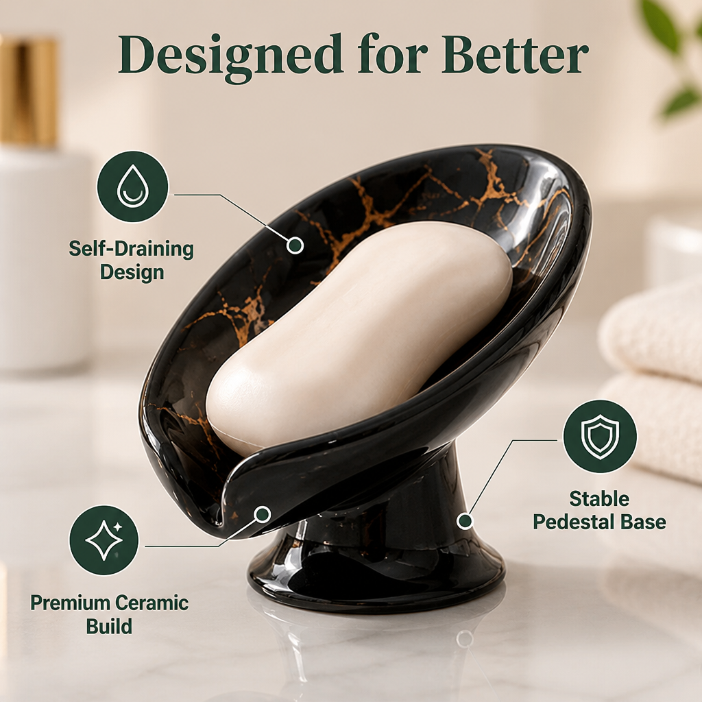 Sorbivexa™ — Keep Every Soap Bar Firm, Fresh, and Mess-Free