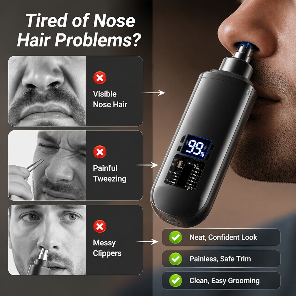 GlideTrim™ — Effortless, Pain-Free Grooming That Boosts Your Confidence Instantly