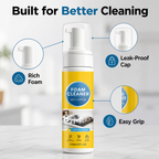 Foamvanta™ Foam Cleanser — Effortlessly Blast Grease and Ignite Fresh Lemon Sparkle