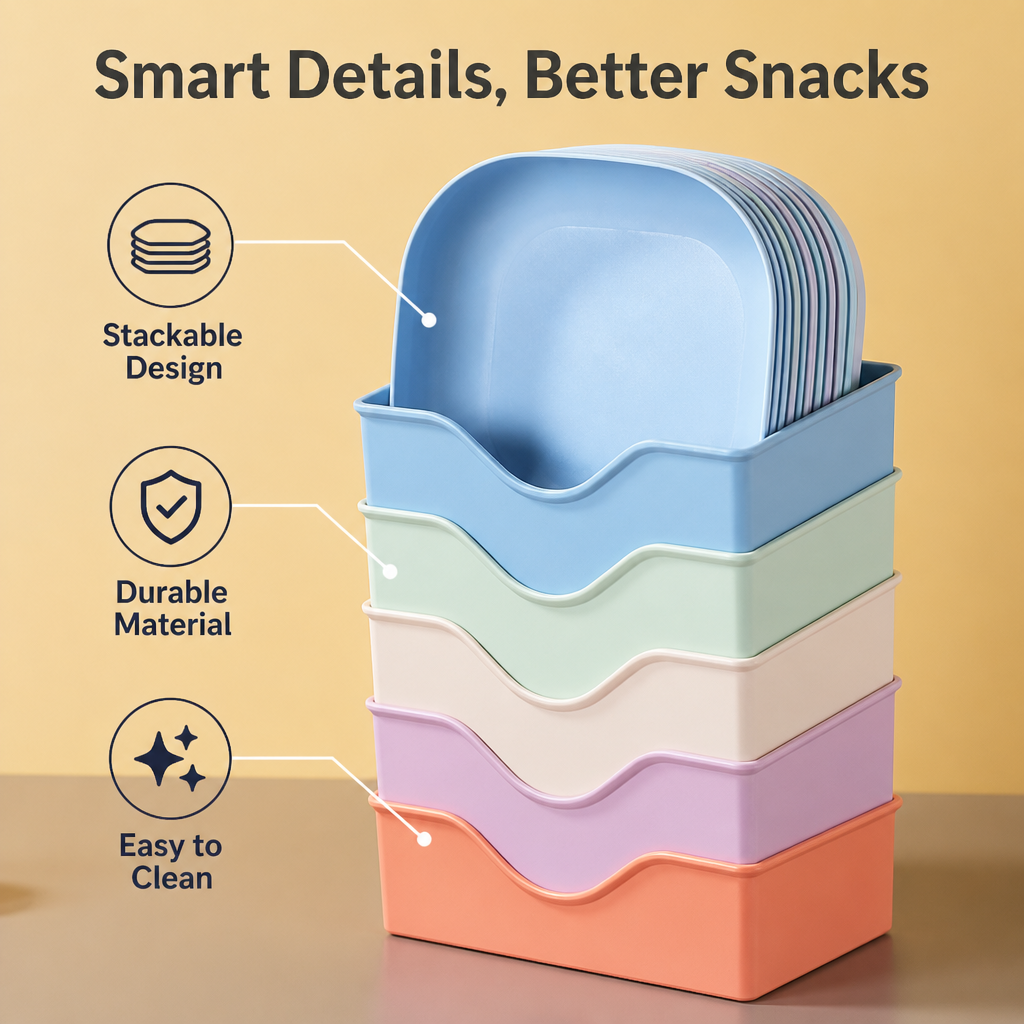 TidyTreat™ — Enjoy Every Bite Without the Snack-Time Mess