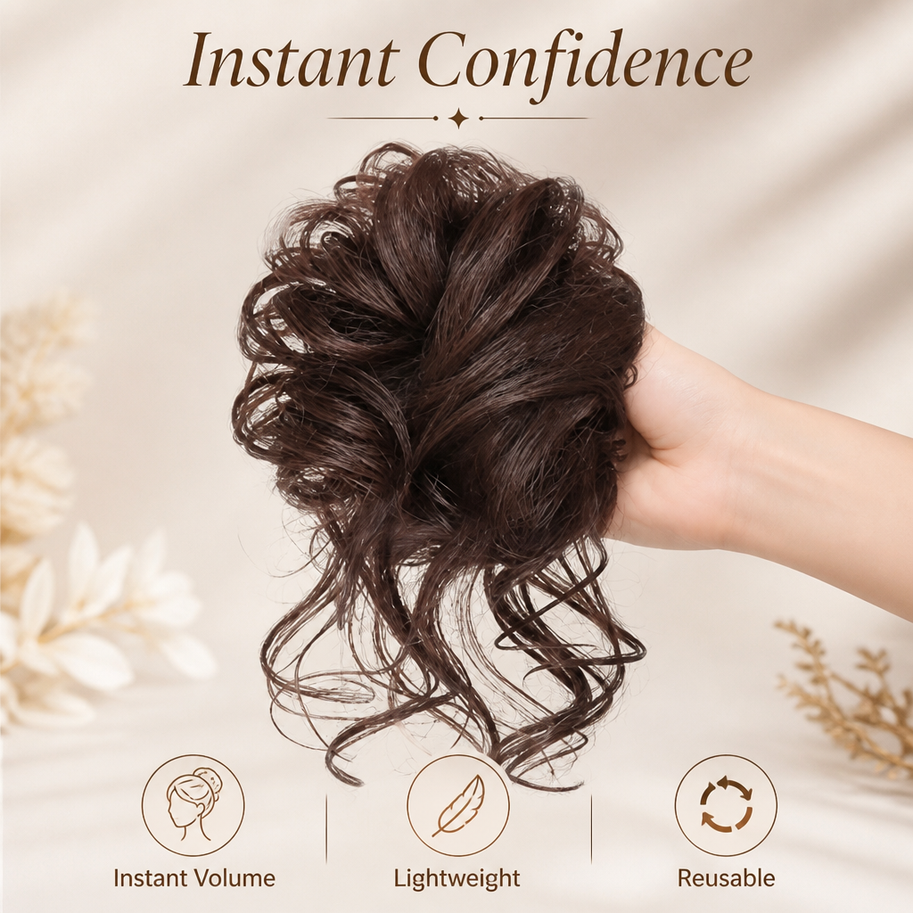 VoluTress™ — Instantly Boost Your Confidence with Lush, Effortless Volume