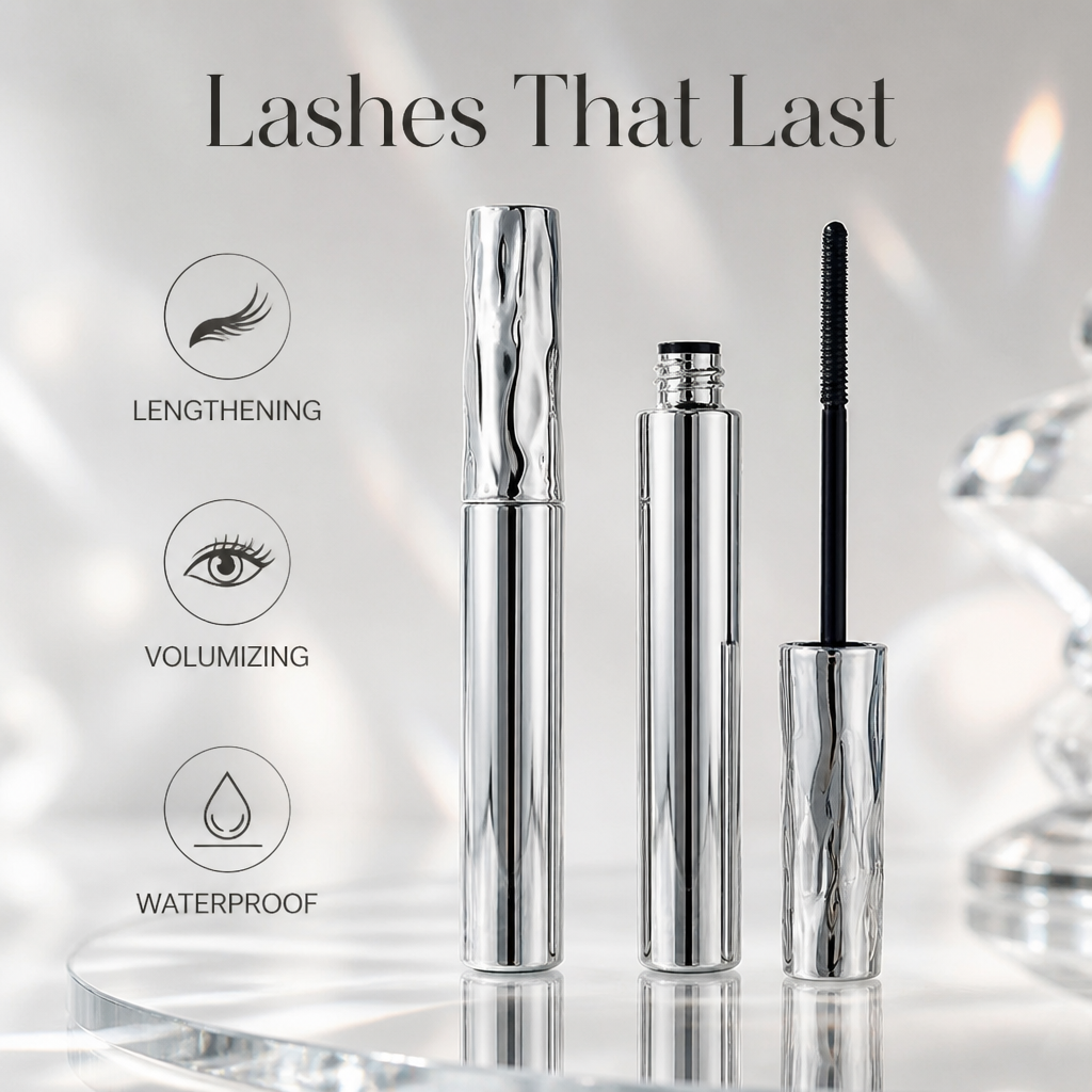 LunaLuxe™ Waterproof Fiber Mascara — Command Every Eye with Bold, Smudge-Free Lashes That Last All Day