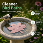 AquaLeaf™ — Keep Your Bird Bath Crystal Clear and Irresistibly Fresh Every Day