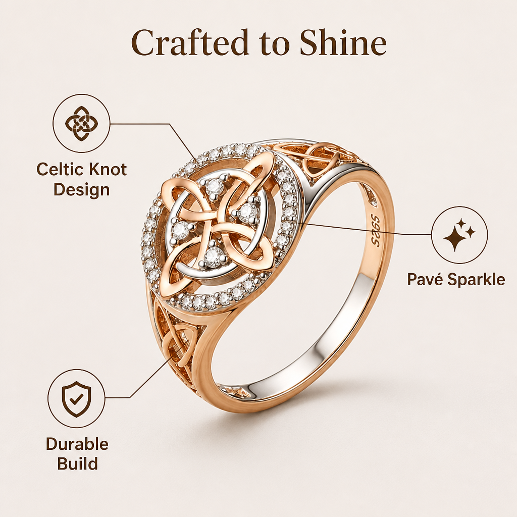 BondLuxe™ Ring — Spark Unshakable Confidence and Timeless Connection