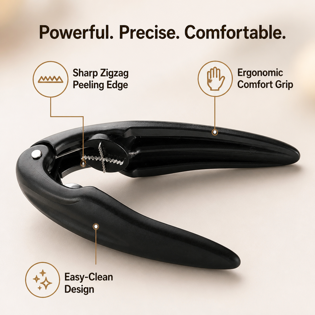 NutraPeel™ — Effortless Nut Shelling That Protects Your Fingers and Saves Time