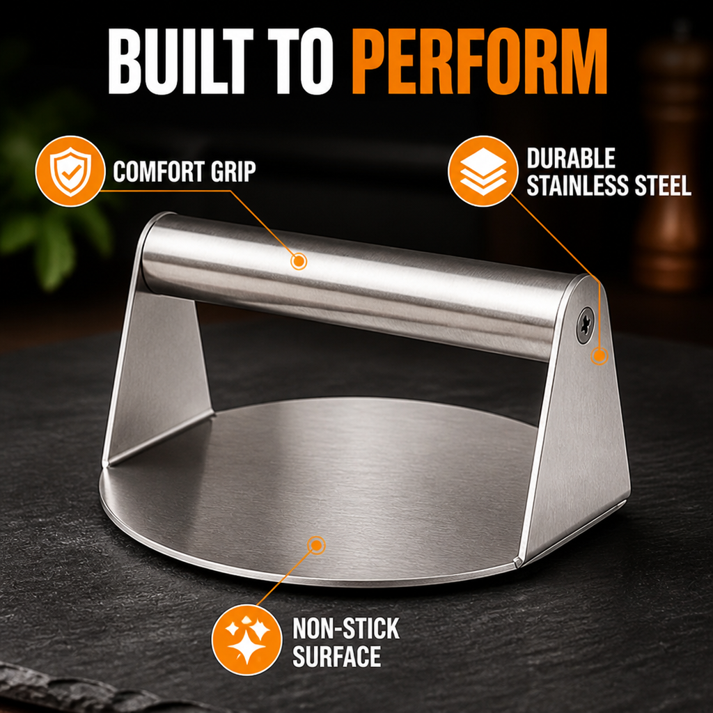SizzleCraft™ — Craft Flawless Burgers That Steal the Show Every Time