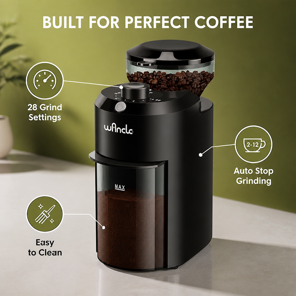 BaristaPulse™ — Master Every Grind for Coffee That Feels Like Pure Luxury