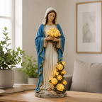Virgin Mary Rose Garden Light™ — Warm Your Heart with a Radiant Glow of Hope and Peace