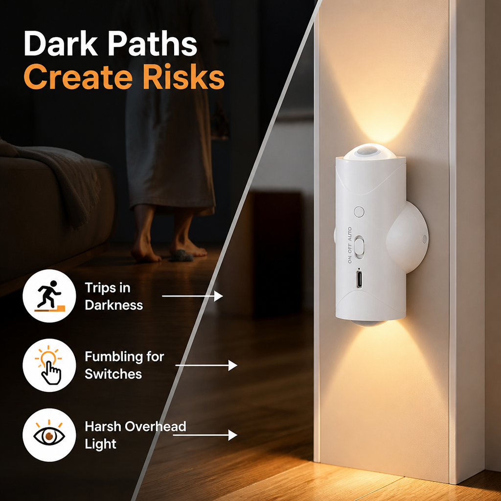 GlowAura™ — Light the Way to Safety and Serenity Instantly