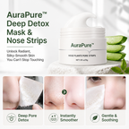 AuraPure™ Deep Detox Mask & Nose Strips — Unlock Radiant, Silky-Smooth Skin You Can’t Stop Touching