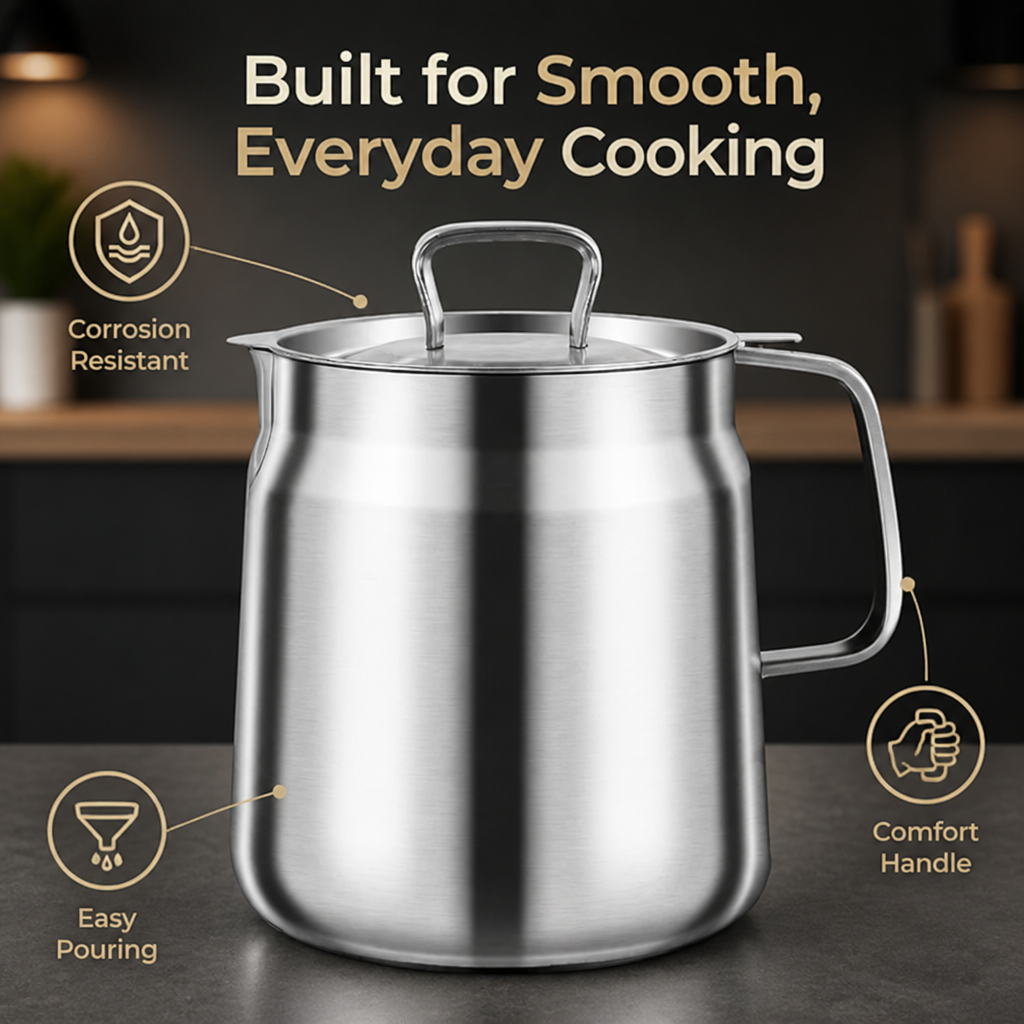 StellaPure™ — Effortless Oil Filtering for Fresher Taste and Zero Mess